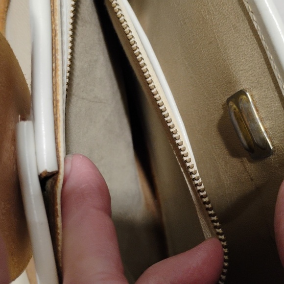 RARE! Gift Horse Enid Collins 1960's Multicolor Stone Decor Wood Bottom Bag - Picture 14 of 17